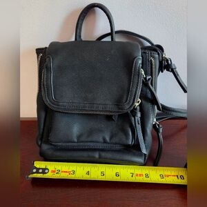 Black Women's Backpack Purse